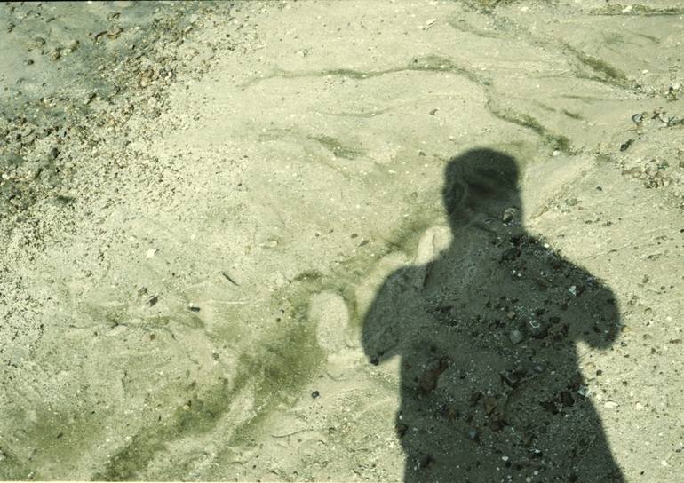 Self-portrait in Sand - Print