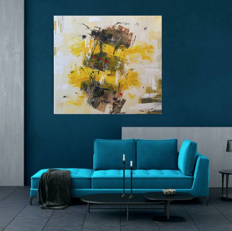 Original Abstract Painting by Antonio Perilli