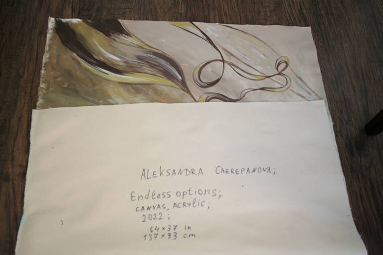 Original Expressionism Seascape Painting by Aleksandra Cherepanova