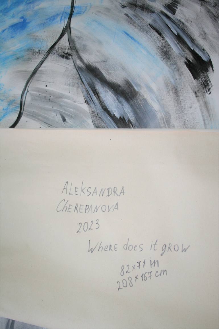 Original Abstract Painting by Aleksandra Cherepanova