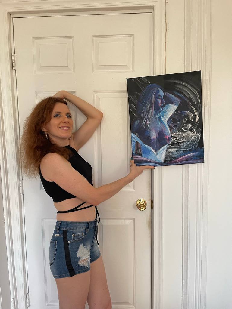 Familiar feeling Painting by Aleksandra Cherepanova