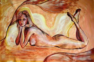 Original Nude Paintings by Aleksandra Cherepanova