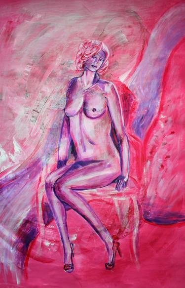 Original Fine Art Nude Paintings by Aleksandra Cherepanova