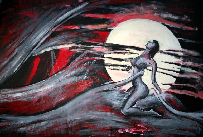 Print of Surrealism Fantasy Paintings by Aleksandra Cherepanova