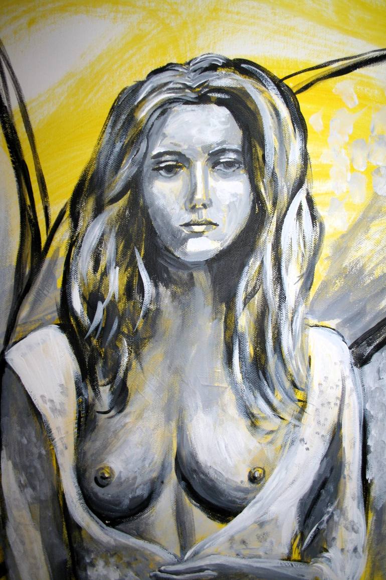 Original Nude Painting by Aleksandra Cherepanova