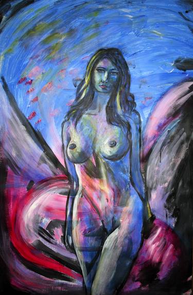 Original Fine Art Nude Paintings by Aleksandra Cherepanova