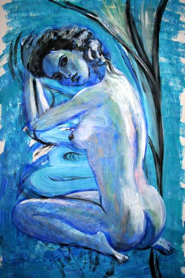 Original Figurative Nude Paintings by Aleksandra Cherepanova