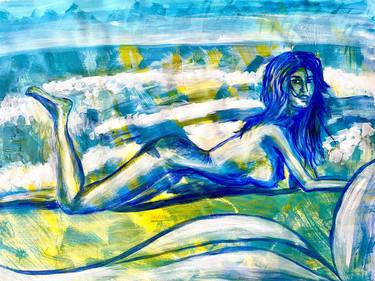 Print of Figurative Nude Paintings by Aleksandra Cherepanova