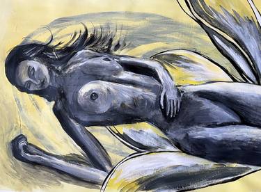 Original Nude Painting by Aleksandra Cherepanova