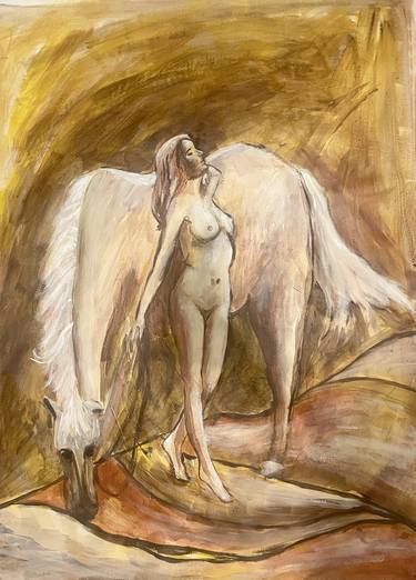 Original Figurative Nude Paintings by Aleksandra Cherepanova