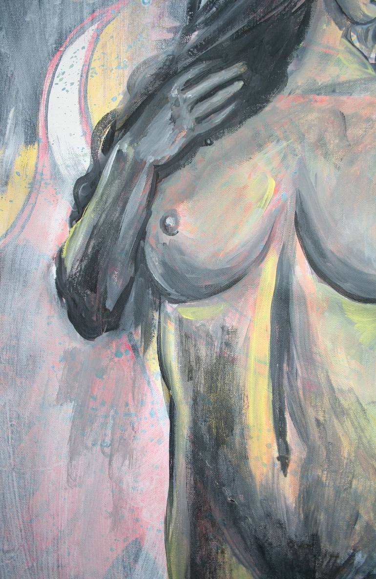Original Nude Painting by Aleksandra Cherepanova
