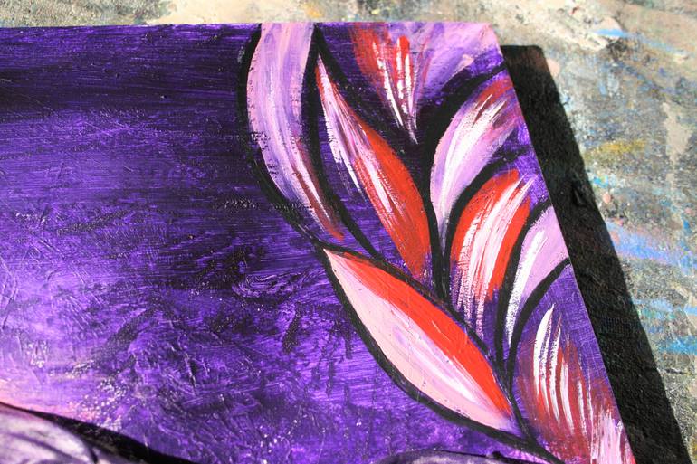Original Abstract Expressionism Abstract Painting by Aleksandra Cherepanova