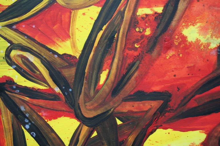 Original Abstract Expressionism Abstract Painting by Aleksandra Cherepanova