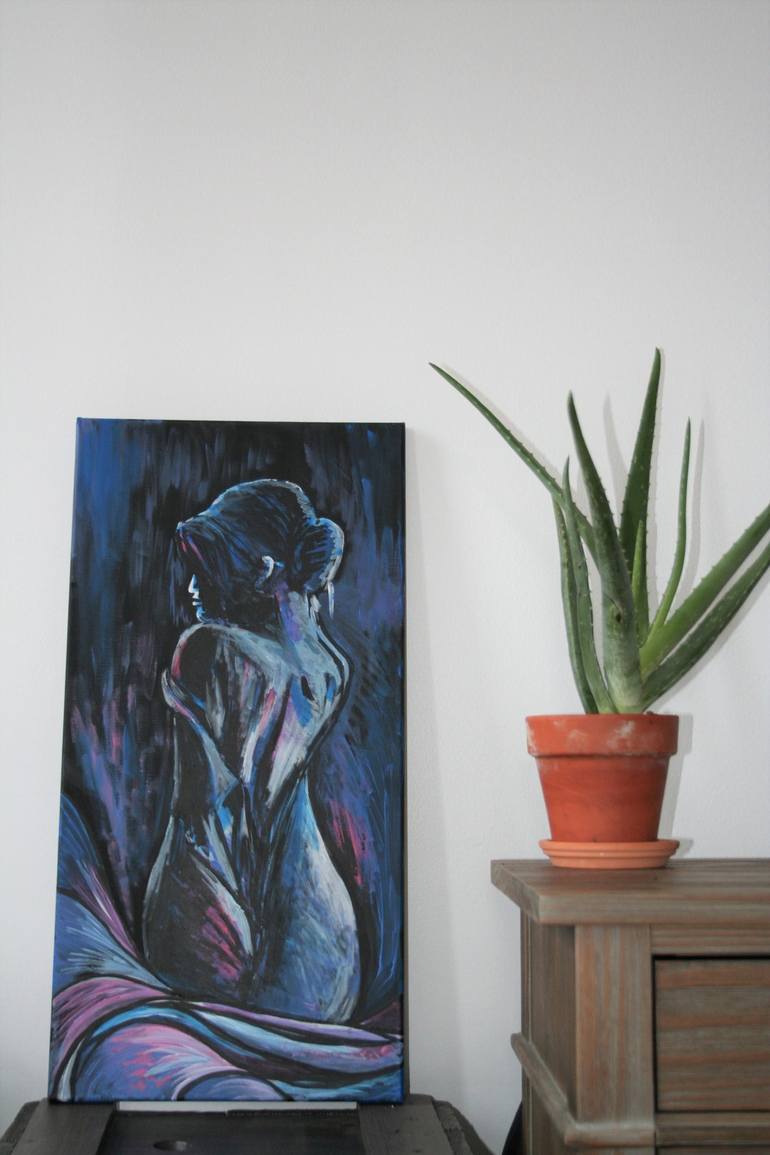 Original Women Painting by Aleksandra Cherepanova