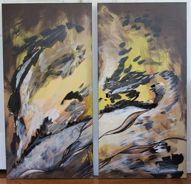 Original Abstract Paintings by Aleksandra Cherepanova