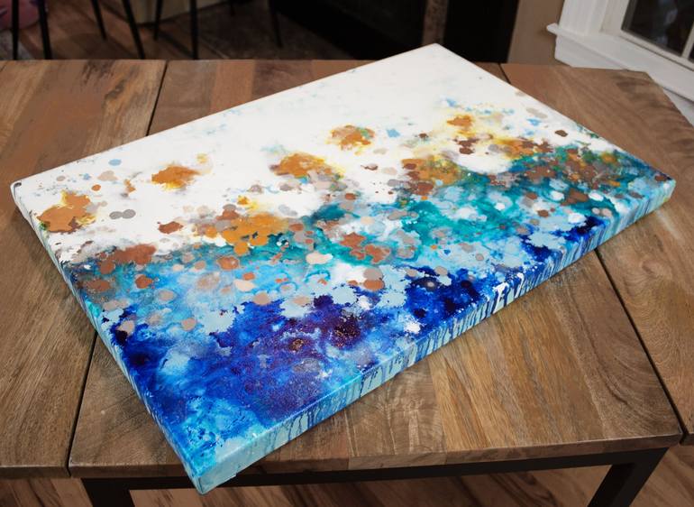 Original Abstract Painting by Hilary Winfield