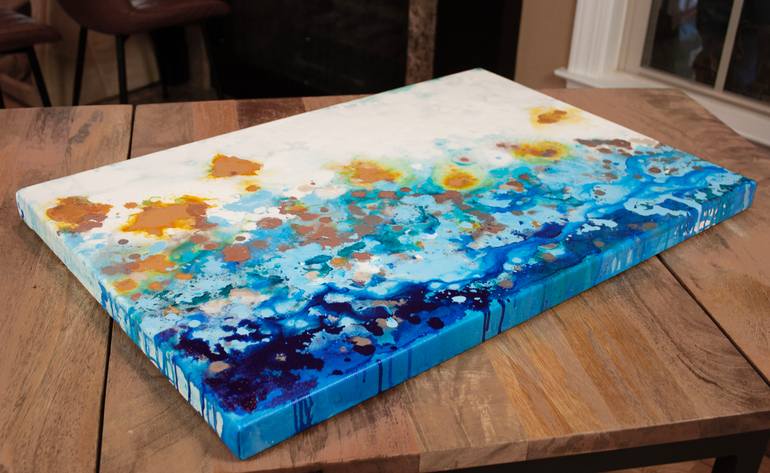 Original Abstract Painting by Hilary Winfield
