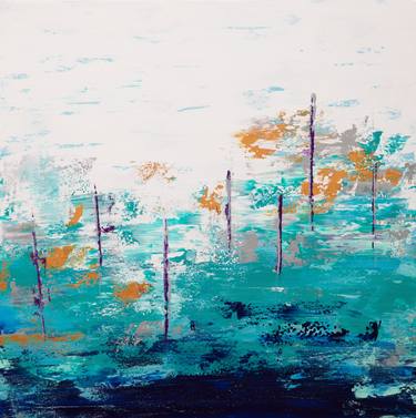 Original Modern Abstract Paintings by Hilary Winfield