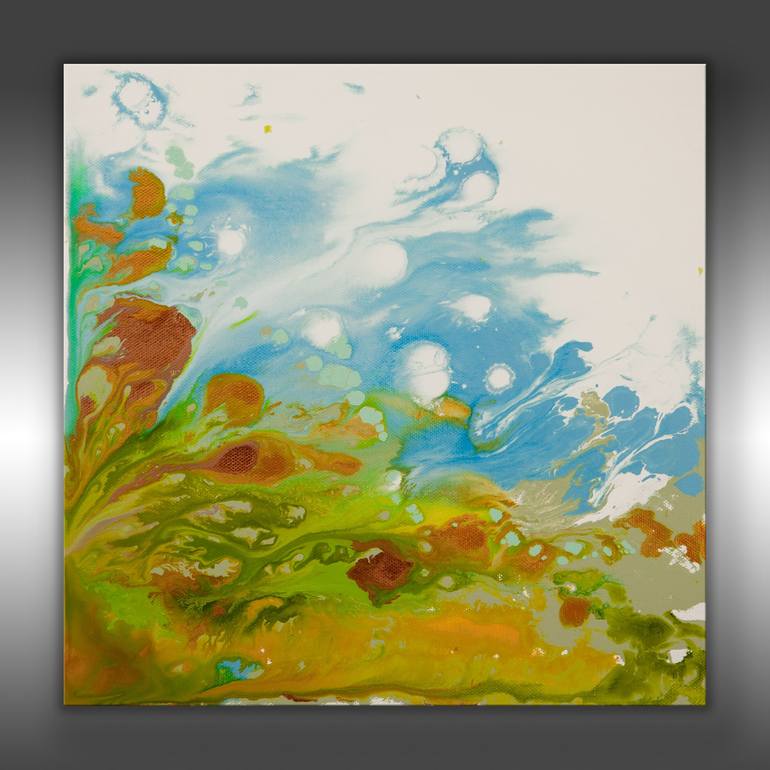 Original Minimalism Abstract Painting by Hilary Winfield