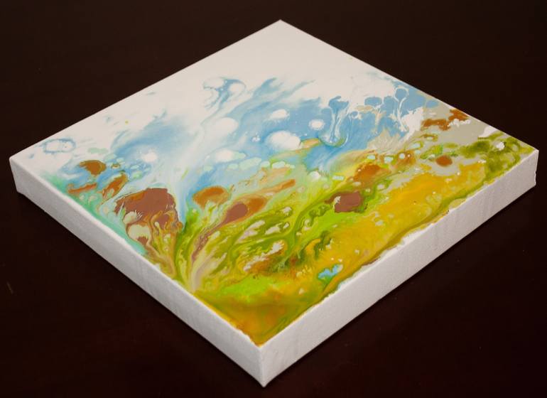 Original Minimalism Abstract Painting by Hilary Winfield
