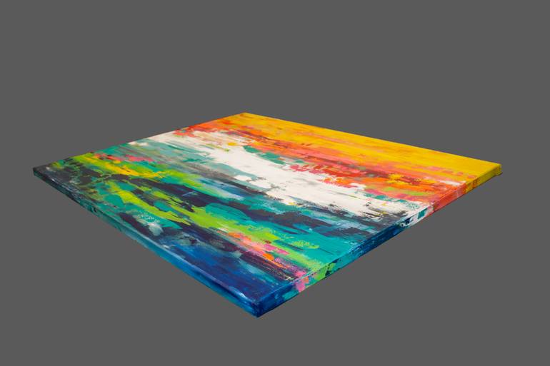 Original Minimalism Abstract Painting by Hilary Winfield