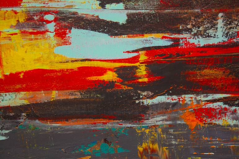 Original Minimalism Abstract Painting by Hilary Winfield