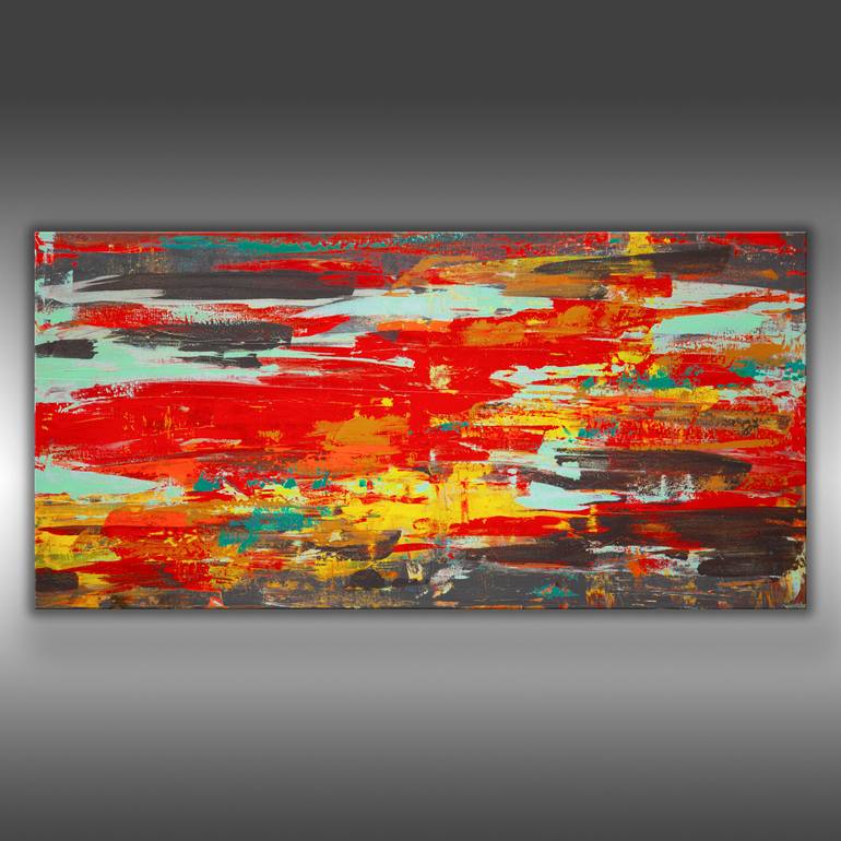 Original Minimalism Abstract Painting by Hilary Winfield