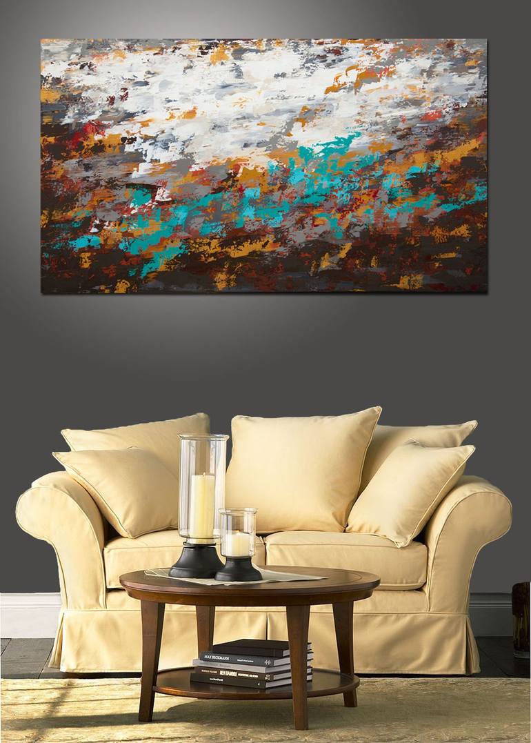 Original Abstract Painting by Hilary Winfield