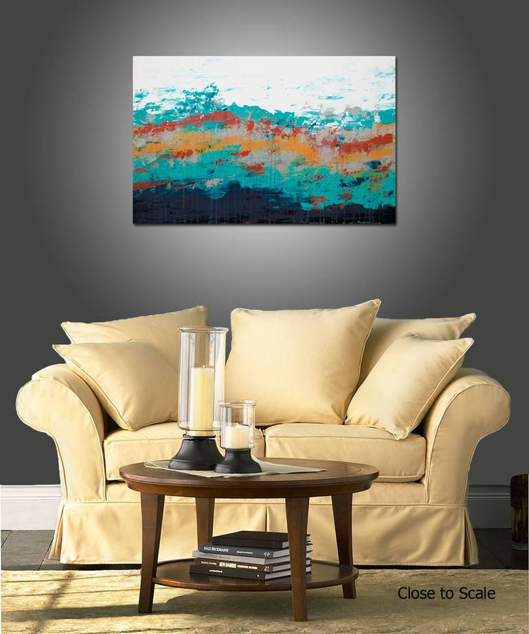 Original modern Abstract Painting by Hilary Winfield