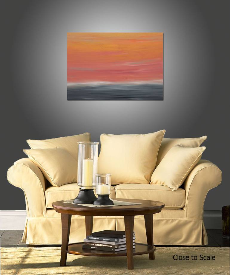 Original Minimalism Abstract Painting by Hilary Winfield