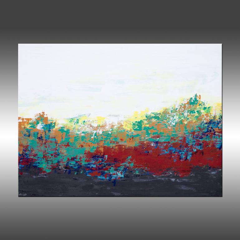 Original Abstract Landscape Painting by Hilary Winfield