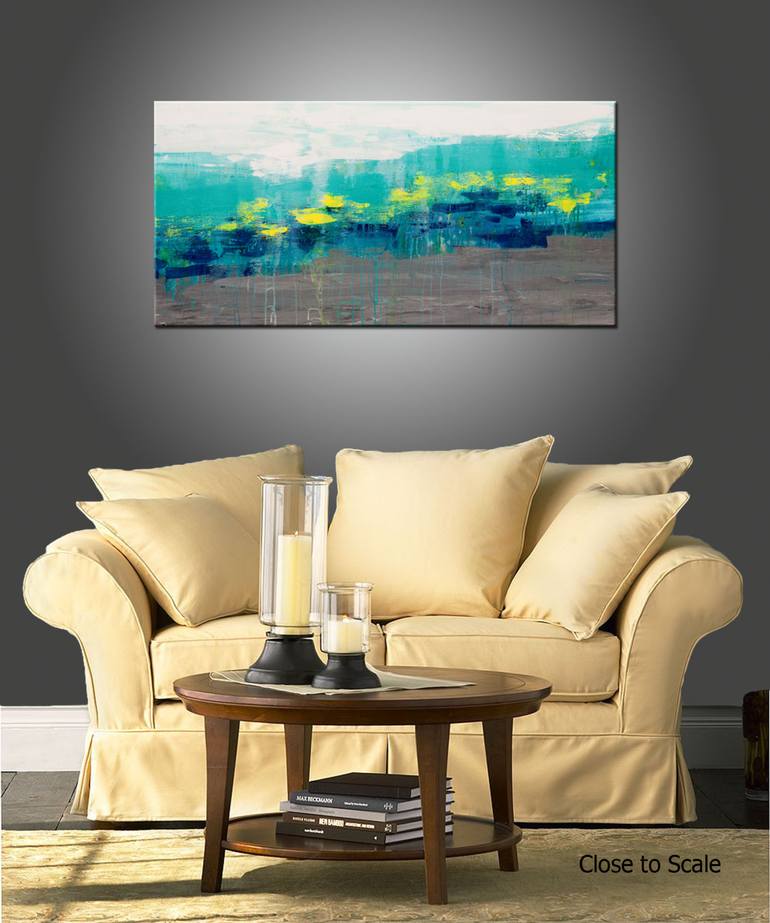 Original Abstract Painting by Hilary Winfield