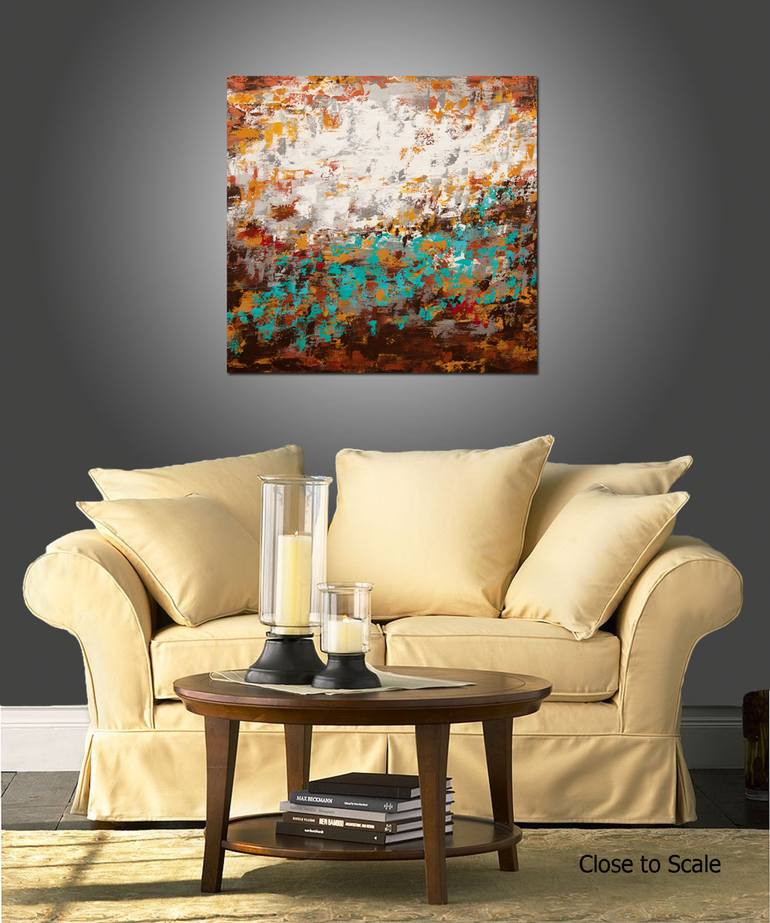 Original Abstract Painting by Hilary Winfield