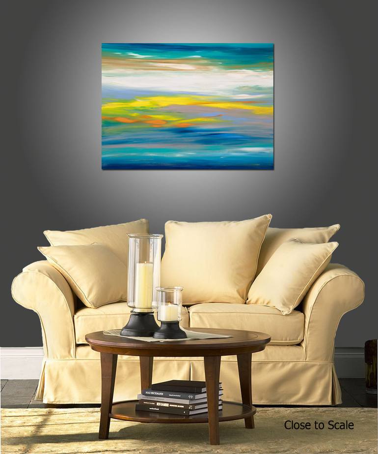 Original Abstract Painting by Hilary Winfield