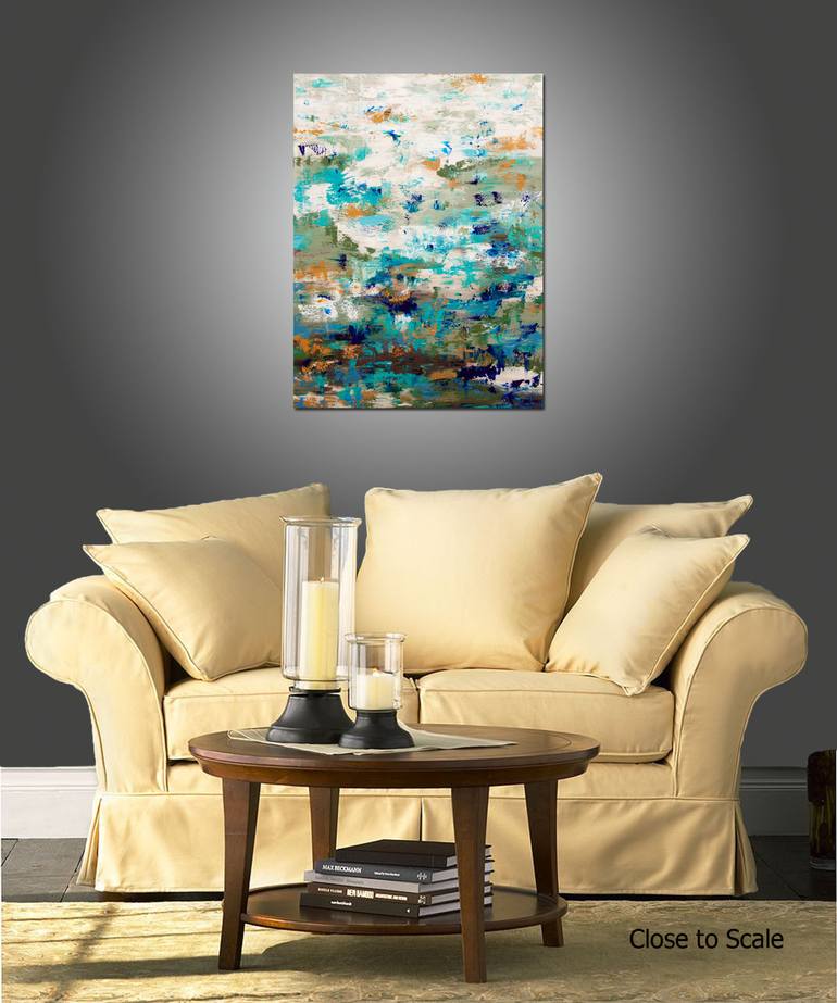 Original Abstract Painting by Hilary Winfield