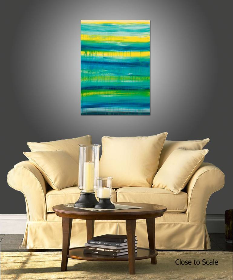 Original Abstract Painting by Hilary Winfield