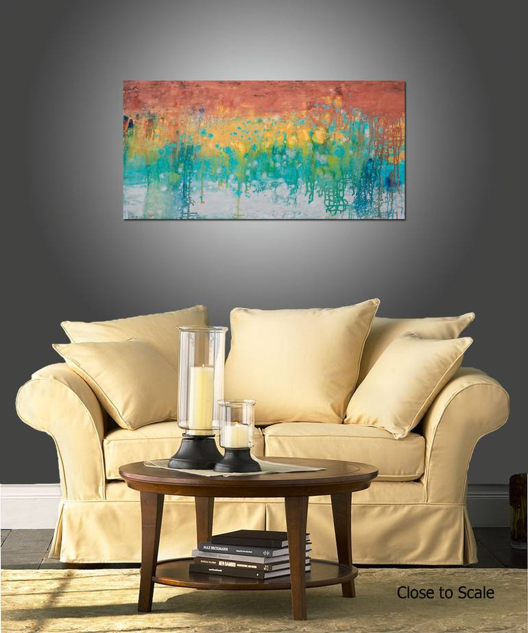 Original Abstract Painting by Hilary Winfield