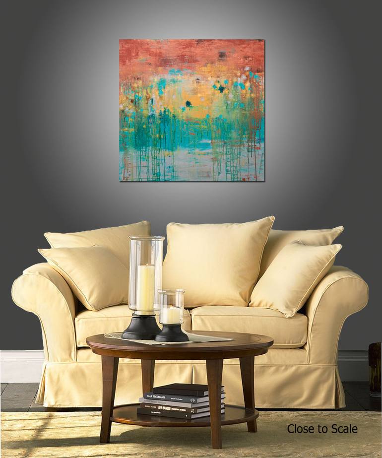 Original Abstract Painting by Hilary Winfield