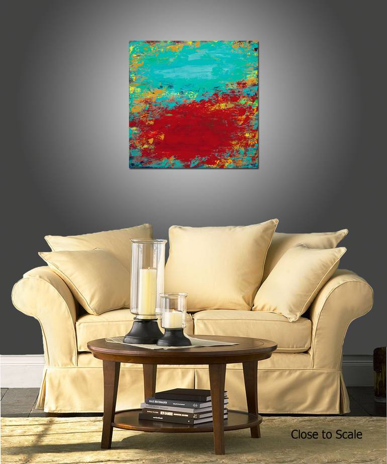 Original Abstract Painting by Hilary Winfield