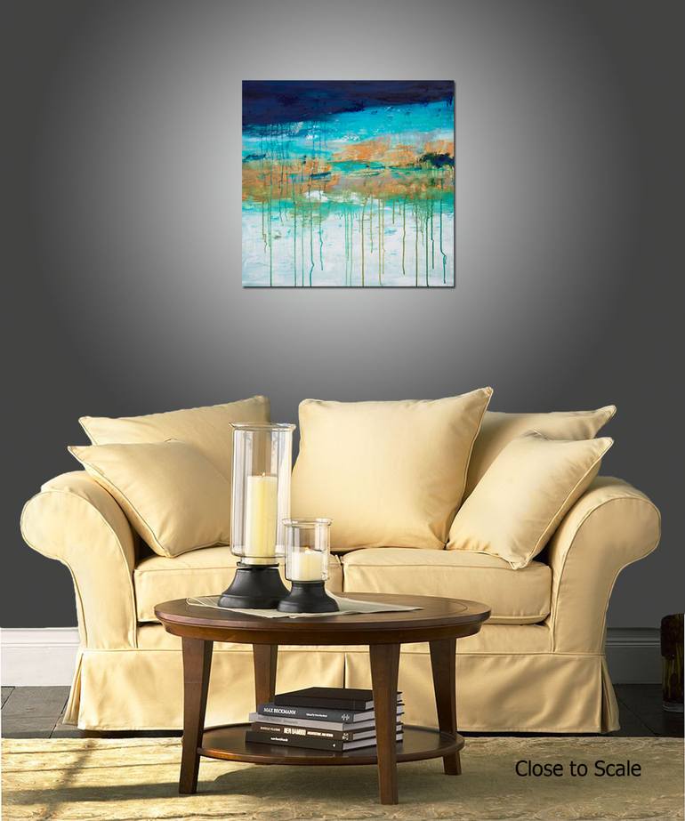 Original Abstract Painting by Hilary Winfield