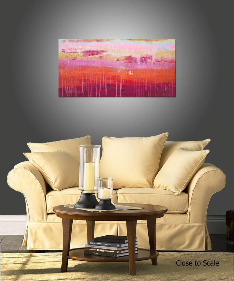 Original Abstract Painting by Hilary Winfield