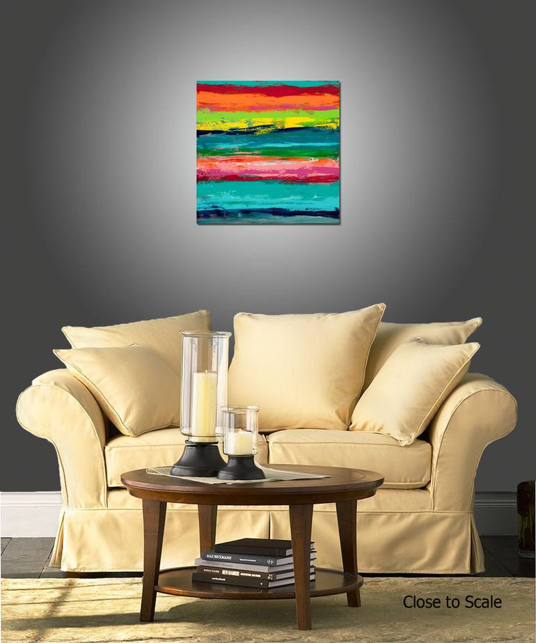 Original Abstract Painting by Hilary Winfield