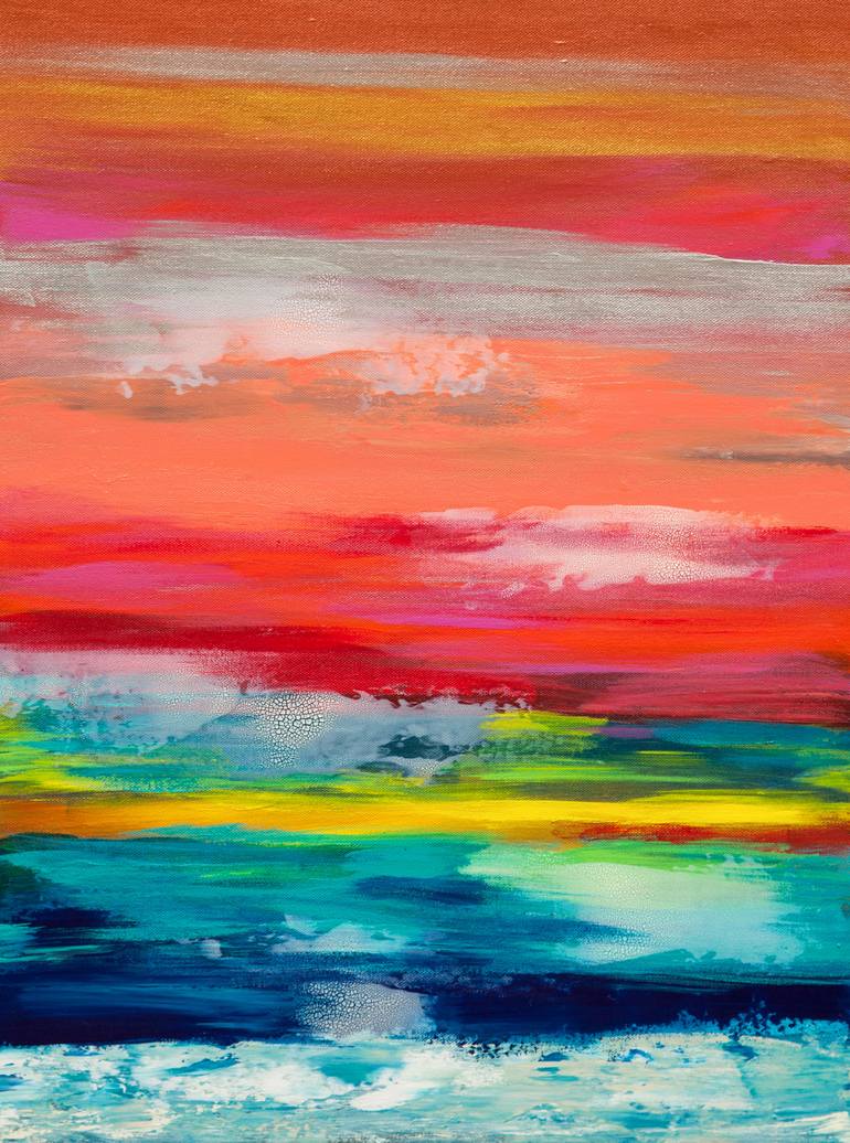 Peripheral Vision Painting by Hilary Winfield | Saatchi Art