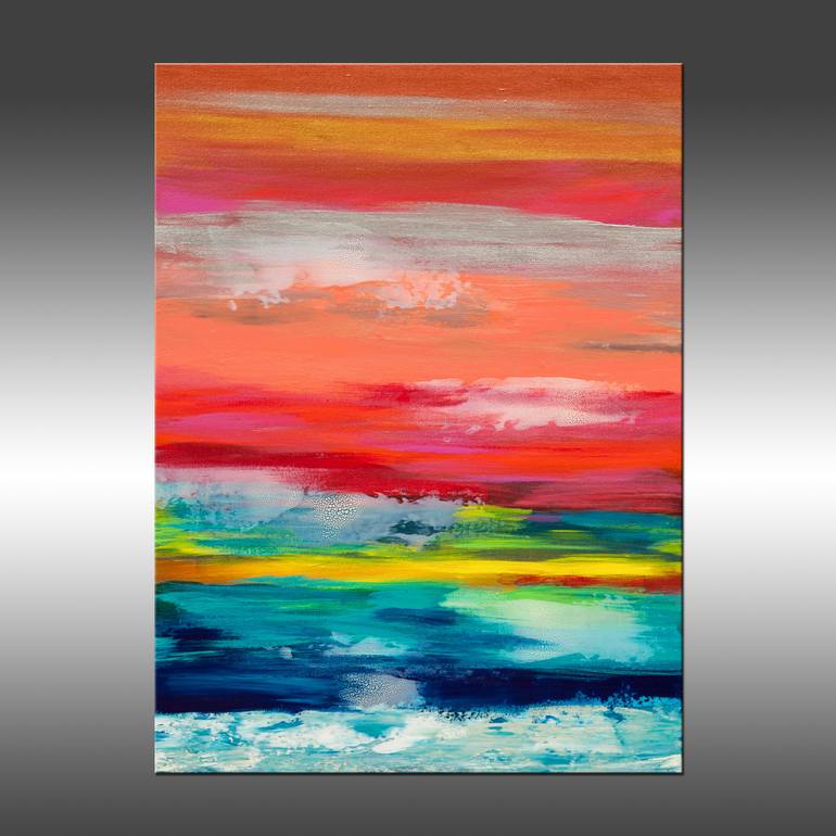 Original Abstract Painting by Hilary Winfield