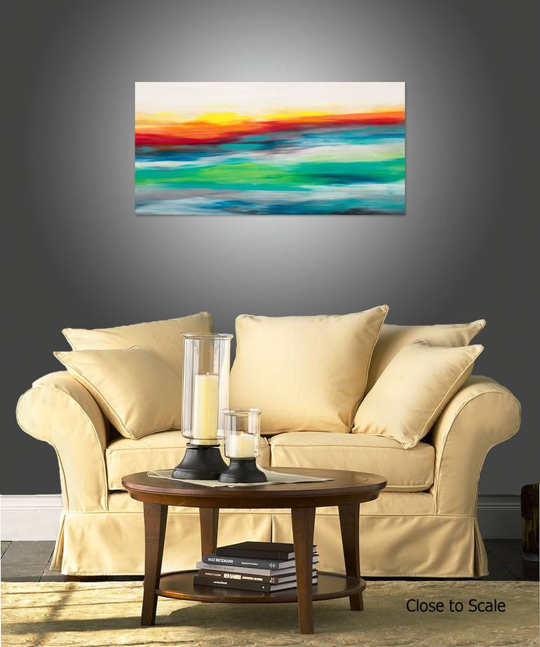 Original Abstract Painting by Hilary Winfield