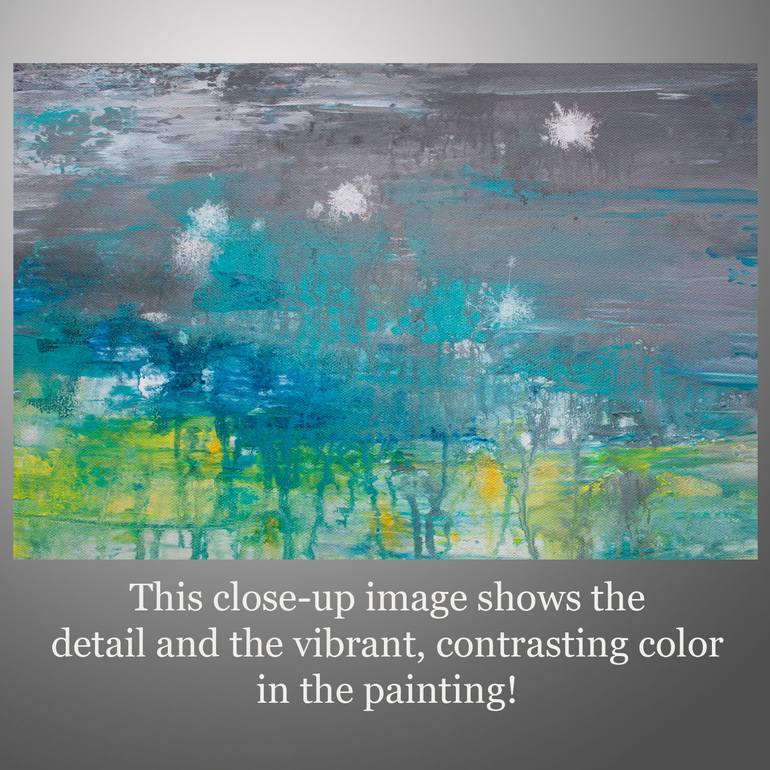 Original Abstract Painting by Hilary Winfield