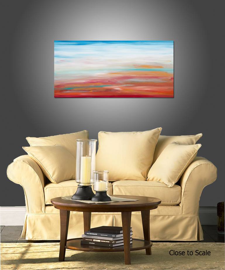 Original Abstract Painting by Hilary Winfield