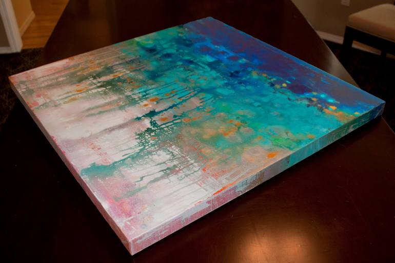 Original Abstract Painting by Hilary Winfield