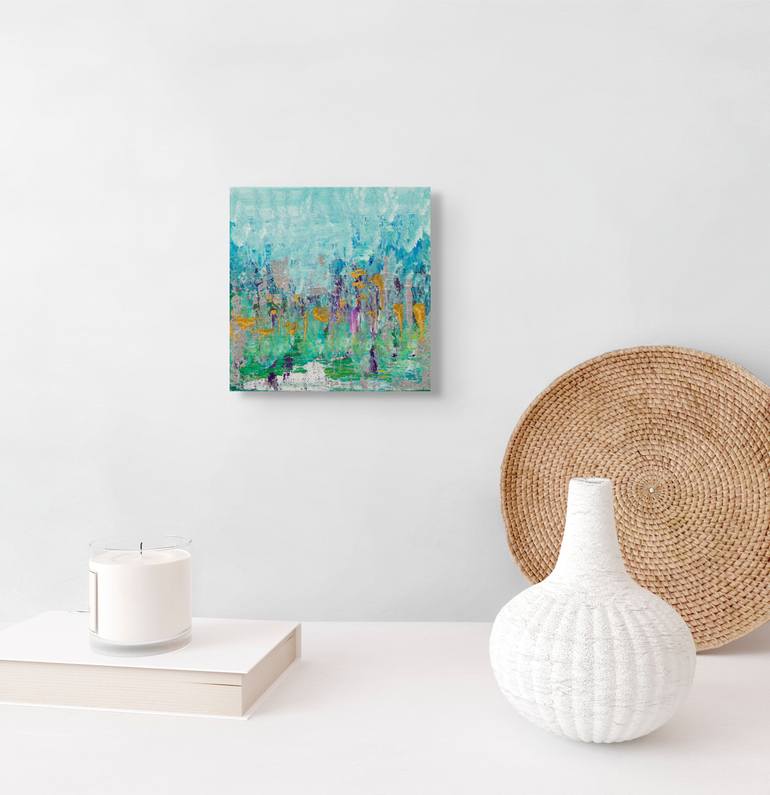 Original Abstract Painting by Hilary Winfield