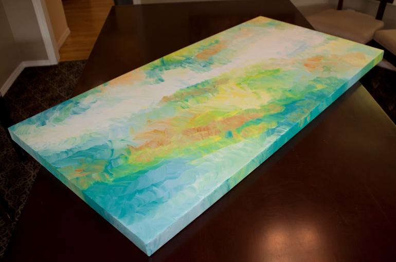 Original Abstract Painting by Hilary Winfield